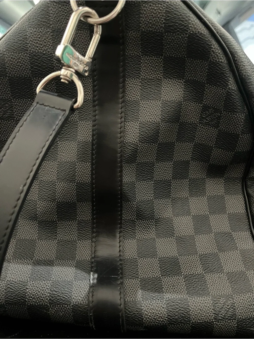 Louis Vuitton Keepall Bandouliére 55 - Damier Graphite Canvas